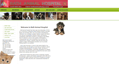 Desktop Screenshot of bathanimalhosp.com